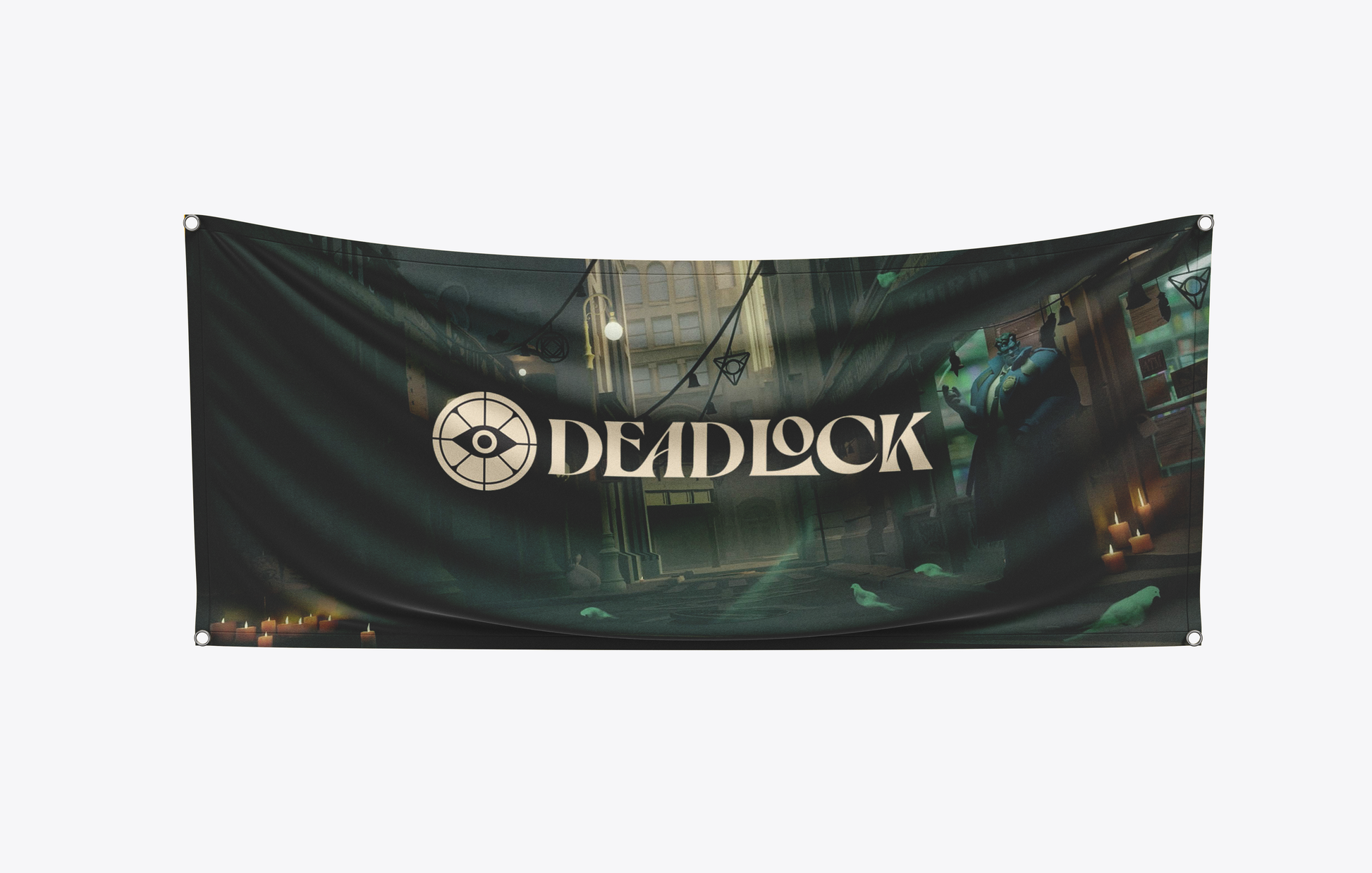 Deadlock merch - Deadlock Classic Banner 17.7" x 70.8" - deadlock-shop.com - Official Deadlock Shop