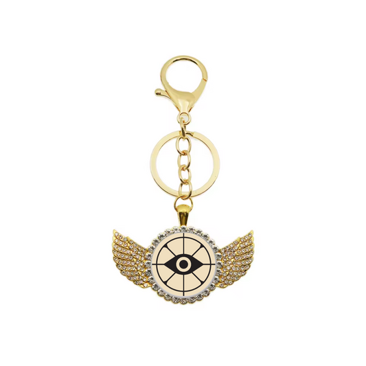 Deadlock merch - Deadlock Winged Keychain - deadlock-shop.com - Official Deadlock Shop