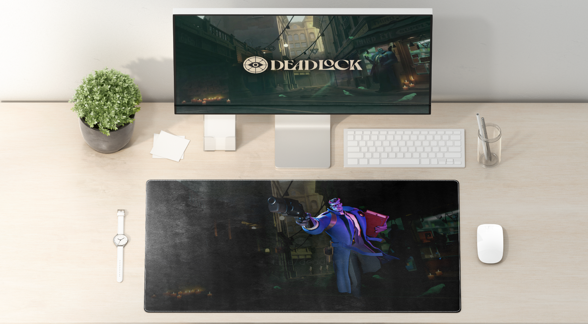 Deadlock merch - Deadlock mouse pad - Abrams - deadlock-shop.com - Official Deadlock Shop