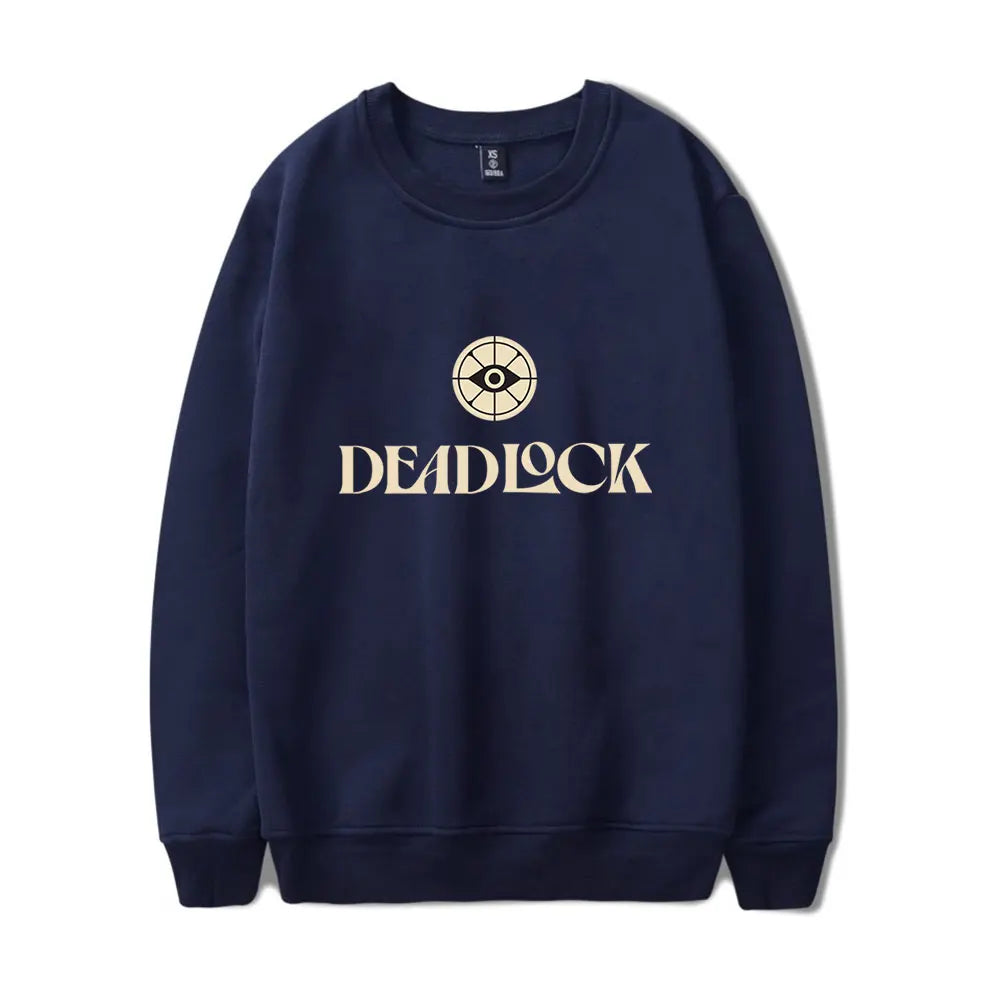 Deadlock merch - Deadlock Classic Sweatshirt – Navy Edition - deadlock-shop.com - Official Deadlock Shop