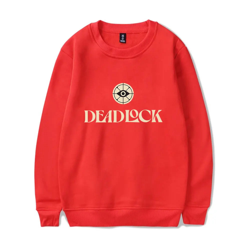 Deadlock merch - Deadlock Classic Sweatshirt – Red Edition L - deadlock-shop.com - Official Deadlock Shop