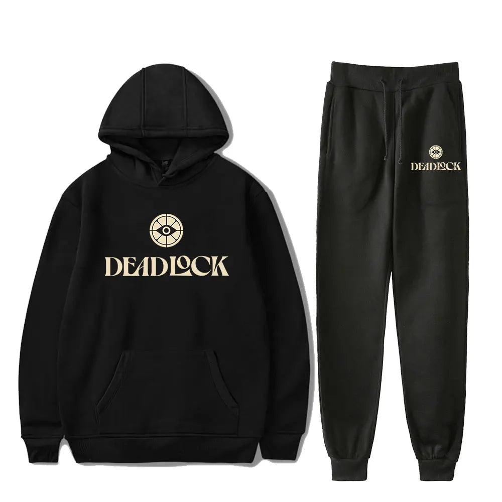 Deadlock merch - Deadlock Two-Piece Set – Black Edition - deadlock-shop.com - Official Deadlock Shop