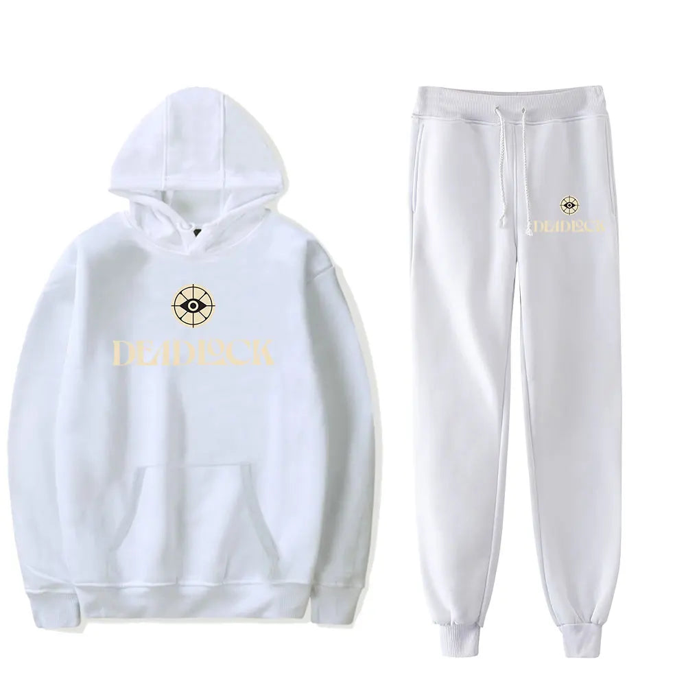 Deadlock merch - Deadlock Two-Piece Set – White Edition XS - deadlock-shop.com - Official Deadlock Shop