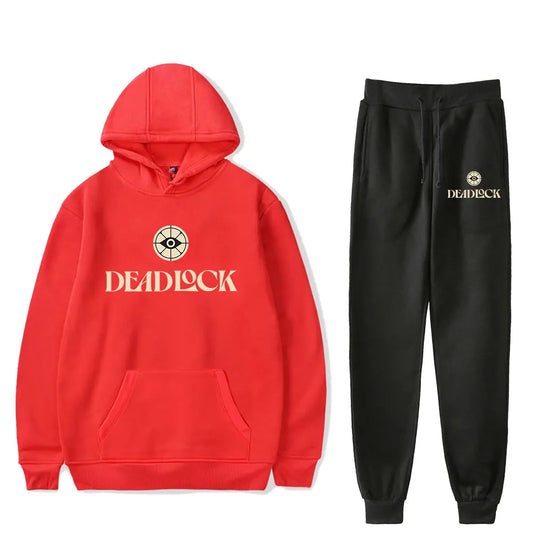 Deadlock merch - Deadlock Two-Piece Set – Red Edition - deadlock-shop.com - Official Deadlock Shop