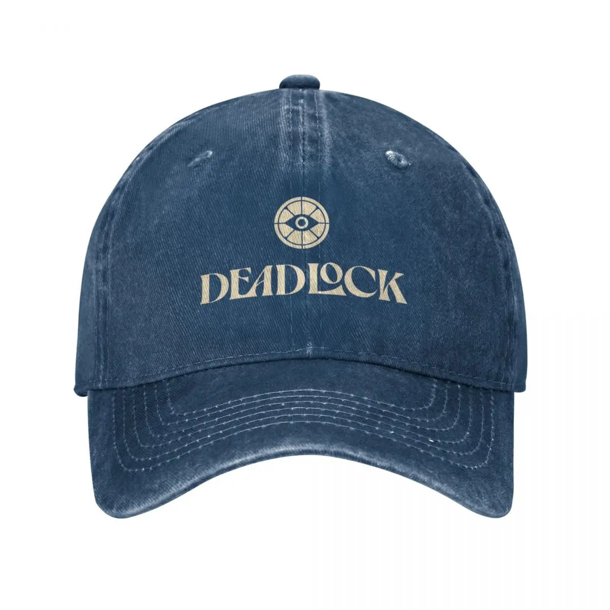 Deadlock merch - Deadlock Signature Adjustable Cap - Navy Blue - deadlock-shop.com - Official Deadlock Shop