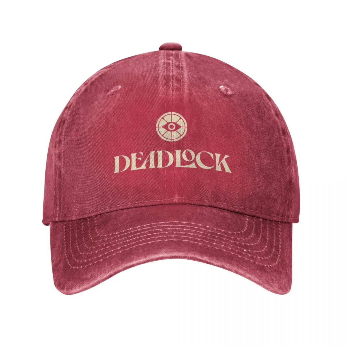 Deadlock merch - Deadlock Signature Adjustable Cap - Red - deadlock-shop.com - Official Deadlock Shop