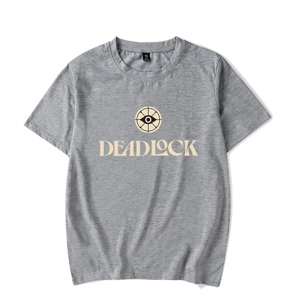 Deadlock merch - Deadlock Classic T-Shirt – Grey Edition 4XL - deadlock-shop.com - Official Deadlock Shop