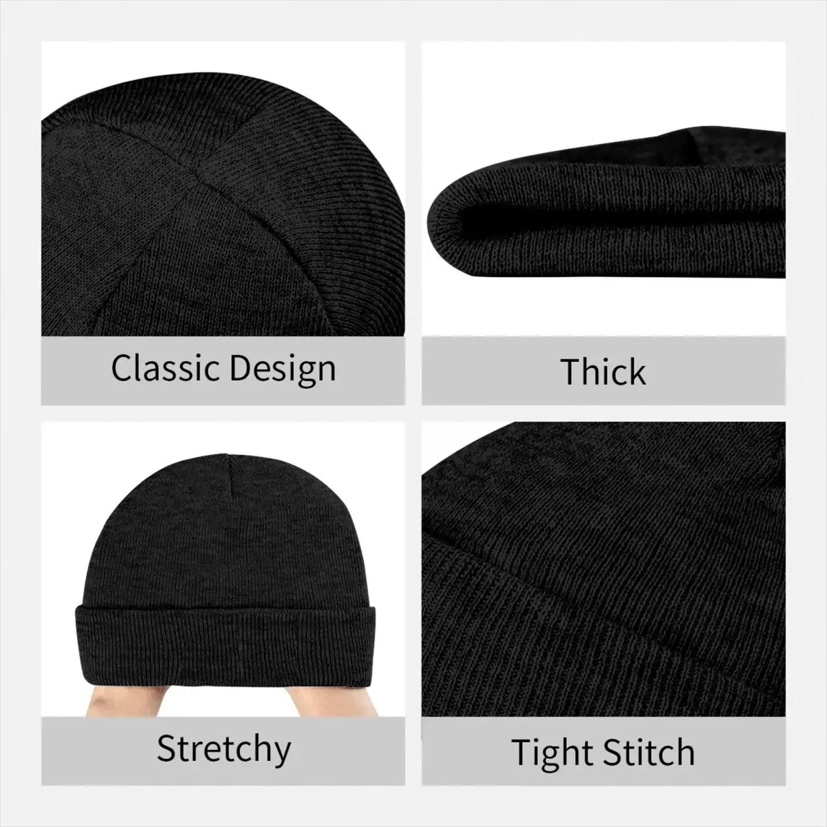 Deadlock merch - Deadlock Logo Beanie - Black - deadlock-shop.com - Official Deadlock Shop