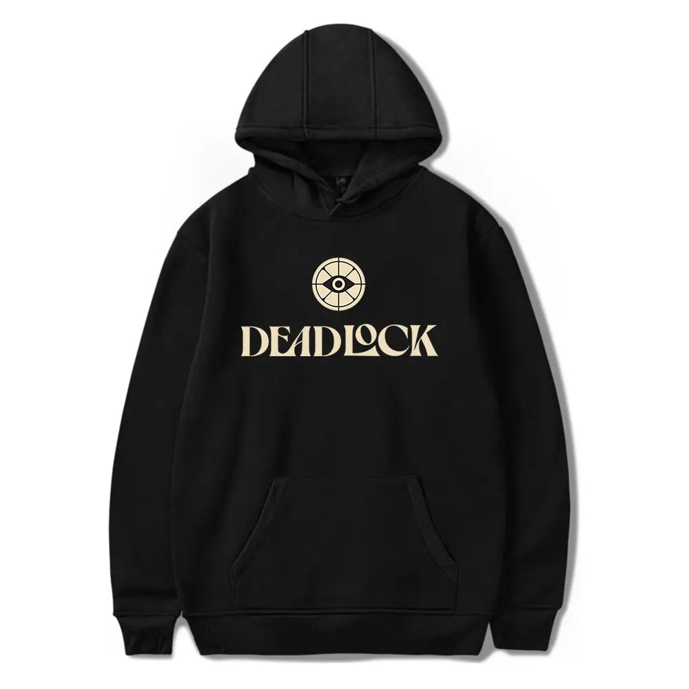 Deadlock merch - Deadlock Classic Pullover Hoodie – Black Edition L - deadlock-shop.com - Official Deadlock Shop