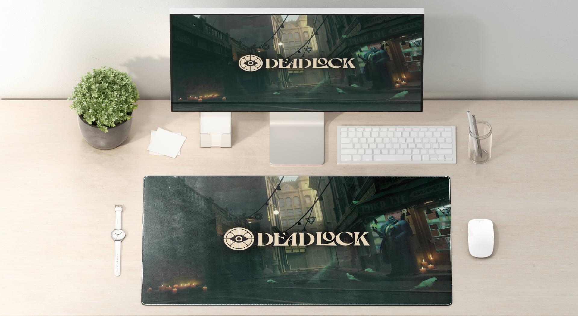 Deadlock merch - Deadlock mouse pad - Signature - deadlock-shop.com - Official Deadlock Shop